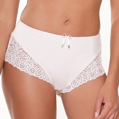 LingaDore Powder Puff off white high brief
