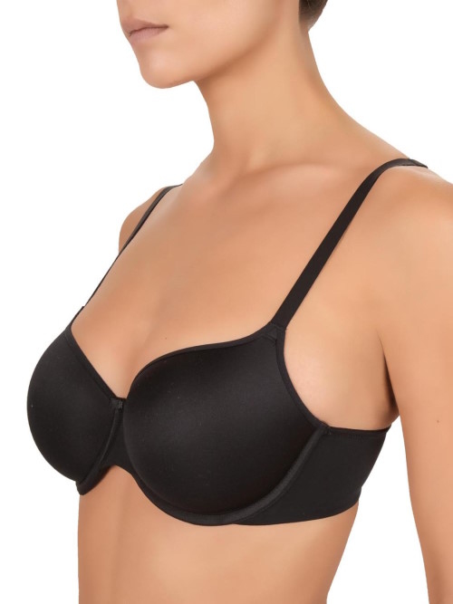 Felina Solid Memory Foam zwart voorgevormde bh