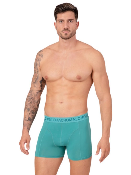 Muchachomalo Micro turquoise sport boxer
