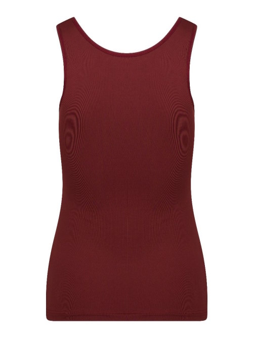 Toker Basic bordeaux dames hemd
