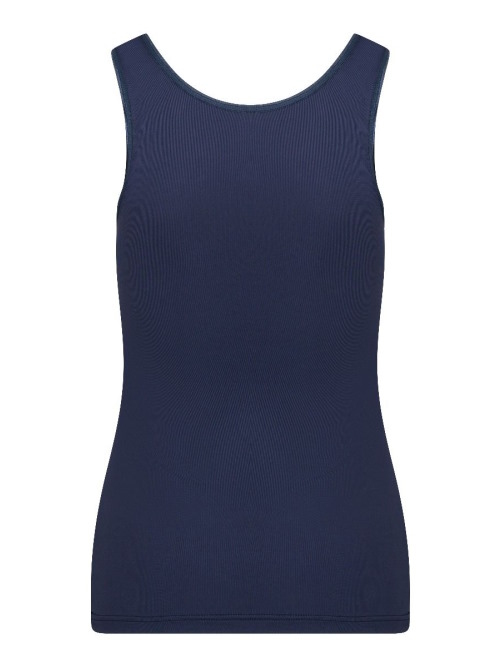 Toker Basic marine blauw dames hemd