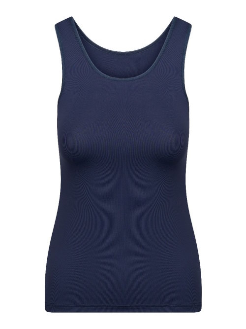 Toker Basic marine blauw dames hemd