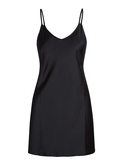 LingaDore Night Basic zwart slipdress