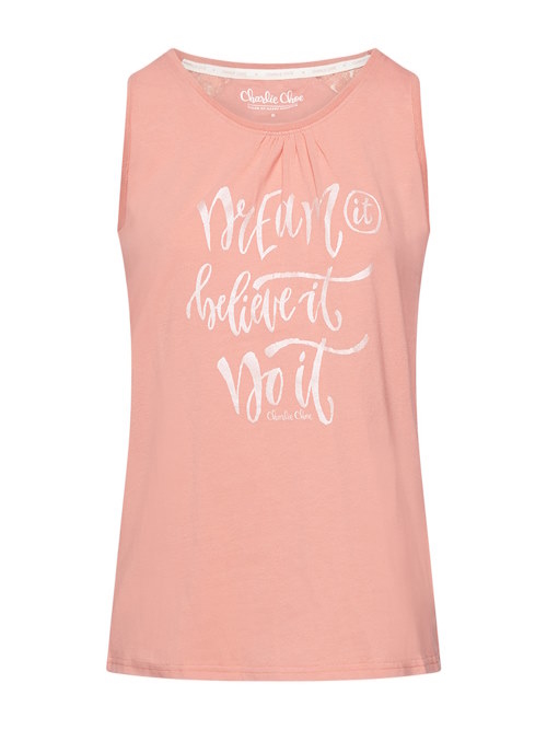 Charlie Choe Mystic Dreams roze/coral slaapshirt