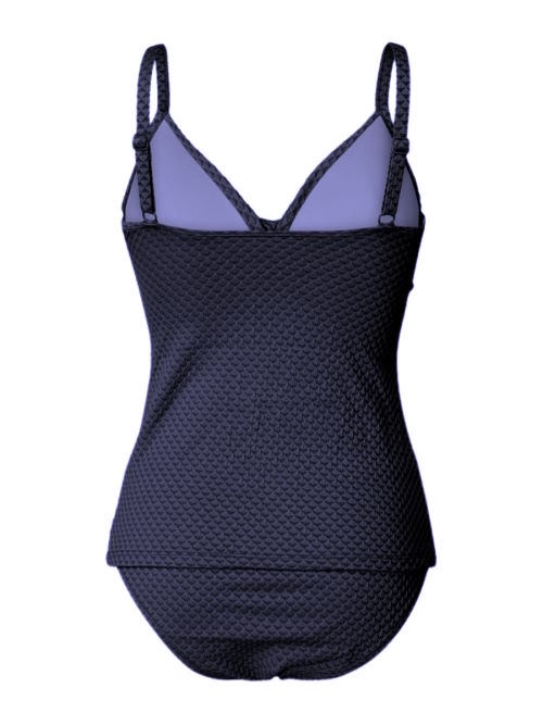 Bomain Rome grijs/blauw tankini set