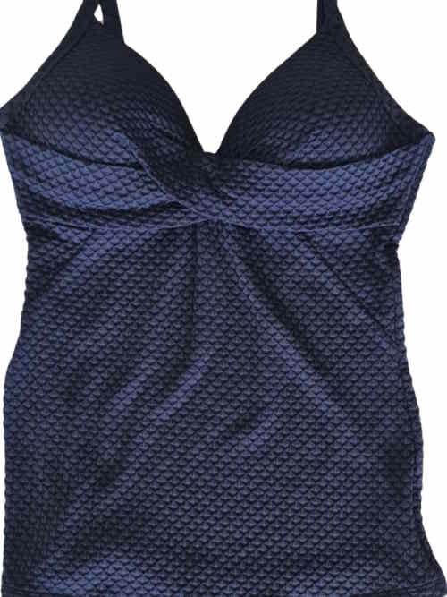 Bomain Rome grijs/blauw tankini set