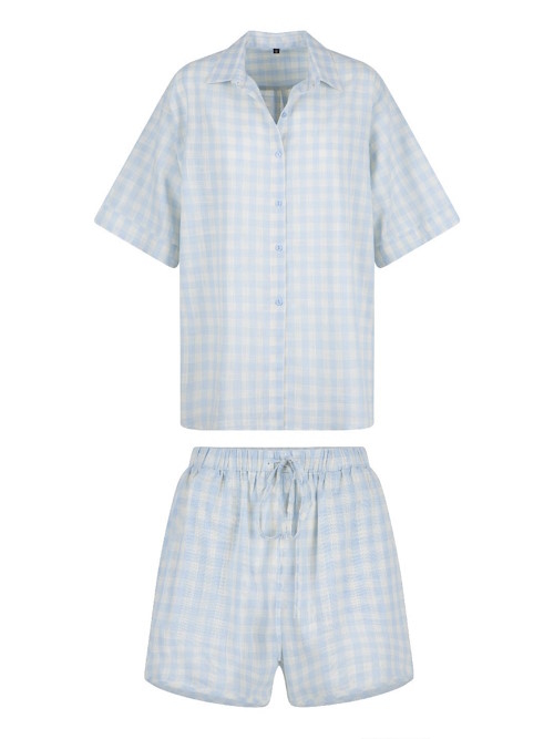 LingaDore Night  Hot summer nights baby blauw shortama