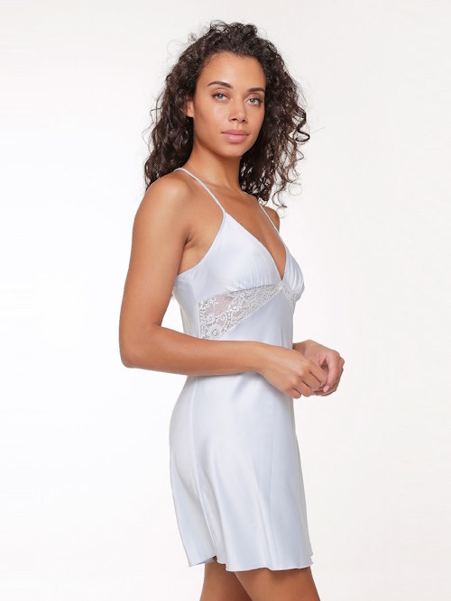 LingaDore Night Ballad Blue baby blauw slipdress