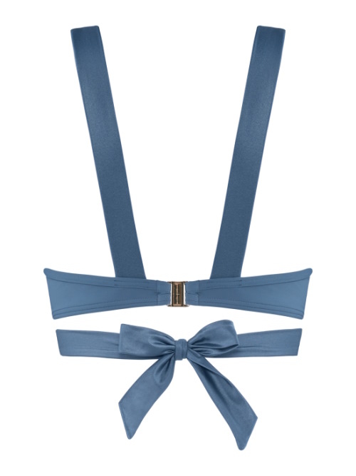 Marlies Dekkers Badmode Cache Coeur jeans blauw push up bikinitop