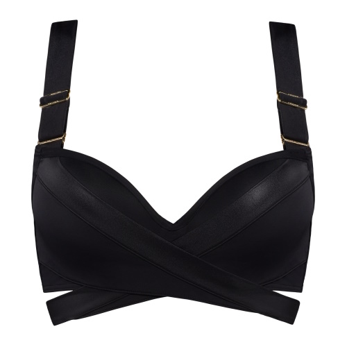 Marlies Dekkers Badmode Cache Coeur zwart push up bikinitop