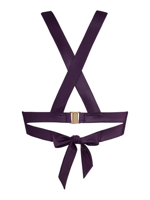 Marlies Dekkers Badmode Cache Coeur paars voorgevormde bikinitop