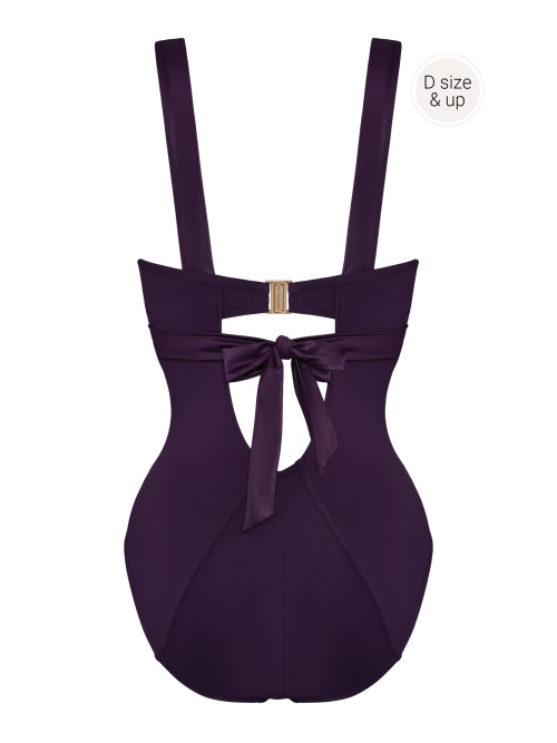 Marlies Dekkers Badmode Cache Coeur paars badpak