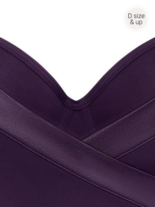 Marlies Dekkers Badmode Cache Coeur paars badpak