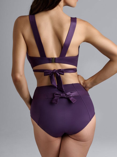 Marlies Dekkers Badmode Cache Coeur paars voorgevormde bikinitop