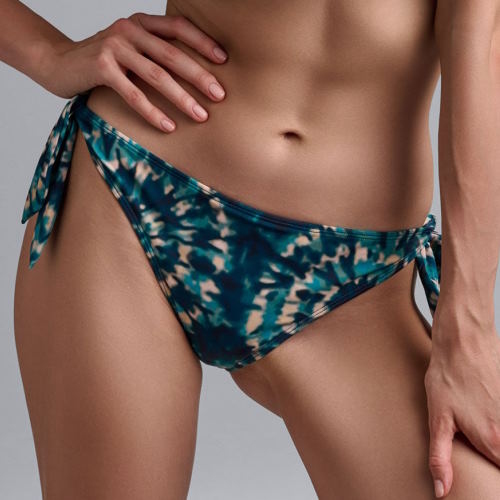 Marlies Dekkers Badmode Lotus turquoise/print bikini broekje