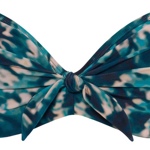 Marlies Dekkers Badmode Lotus turquoise/print push up bikinitop