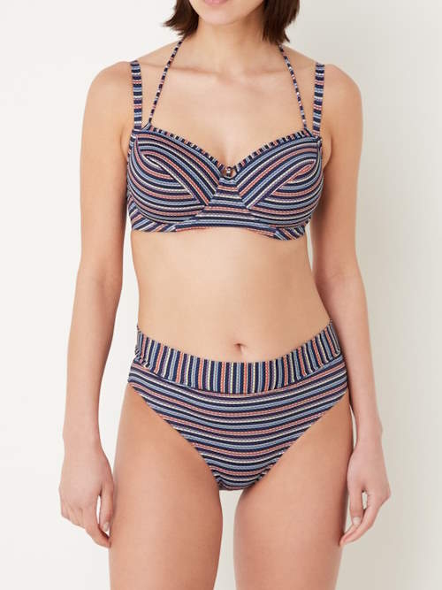 Marlies Dekkers Badmode Holi Vintage marine blauw/print bikini broekje