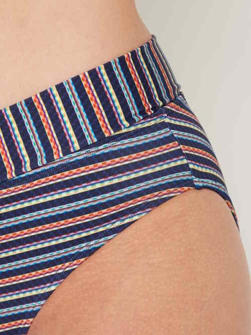 Marlies Dekkers Badmode Holi Vintage marine blauw/print bikini broekje