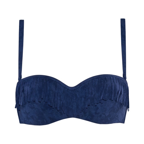 Marlies Dekkers Badmode Alabama Swing blauw voorgevormde bikinitop