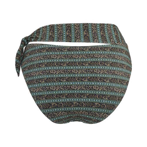 Marlies Dekkers Badmode Bebali groen/print bikini broekje