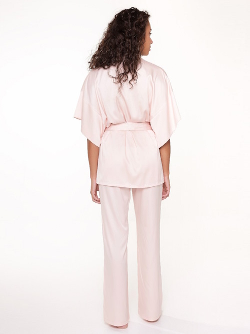 LingaDore Night Shell blush pyjamabroek