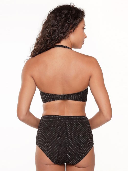 LingaDore Beach Black Diamond zwart bikini broekje
