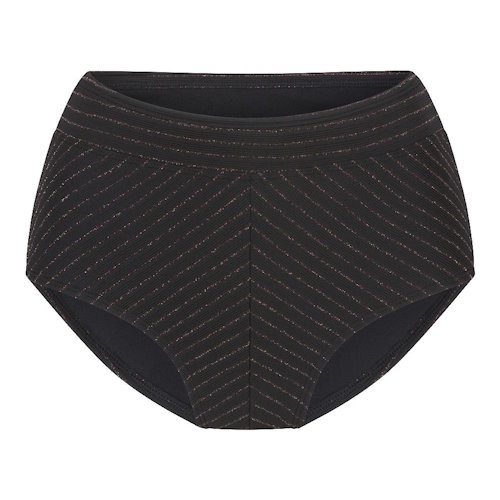LingaDore Beach Black Diamond zwart bikini broekje