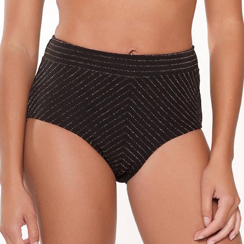 LingaDore Beach Black Diamond zwart bikini broekje