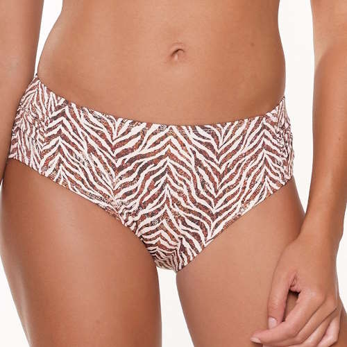 LingaDore Beach  Crazy wild & fun  bruin/print bikini broekje