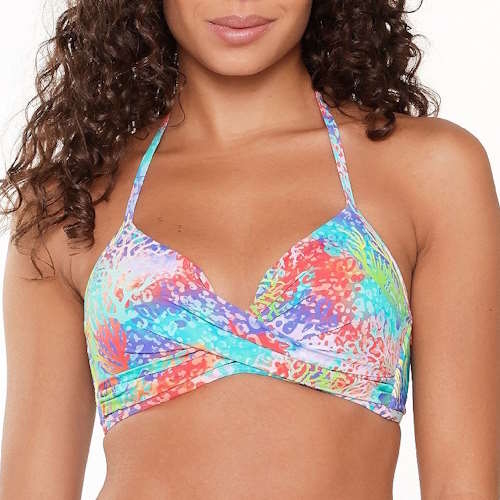 LingaDore Beach  All about colors multicolor voorgevormde bikinitop