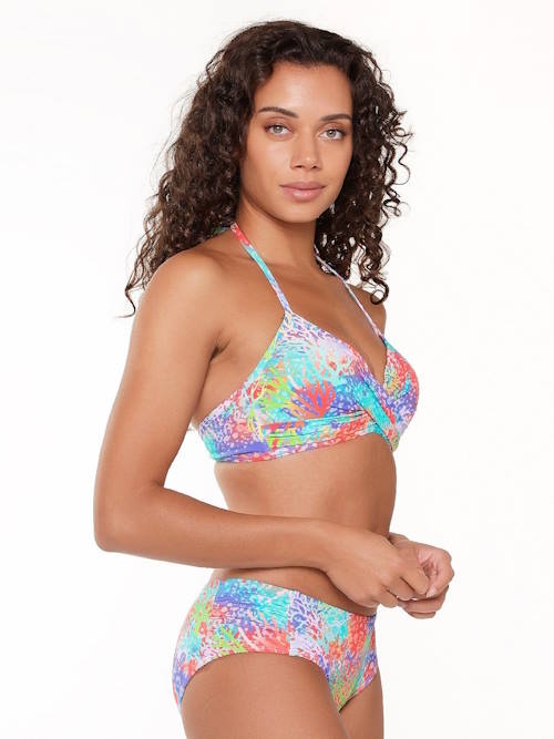 LingaDore Beach  All about colors multicolor voorgevormde bikinitop
