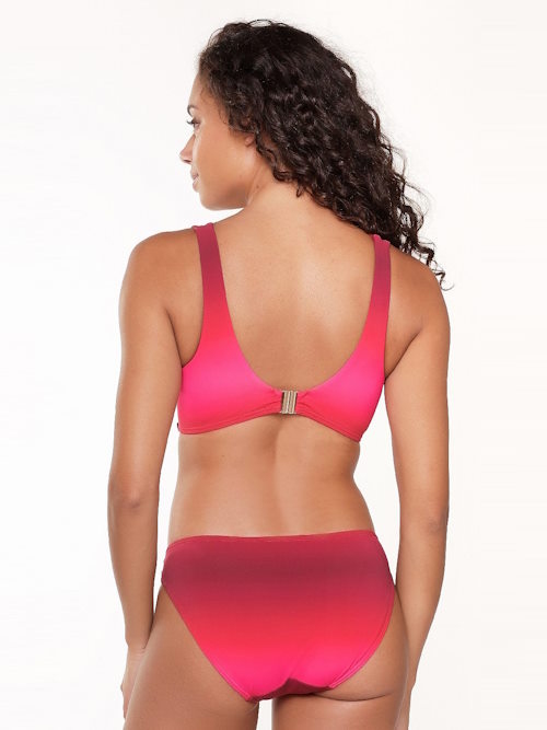 LingaDore Beach Orchid rood bikini broekje