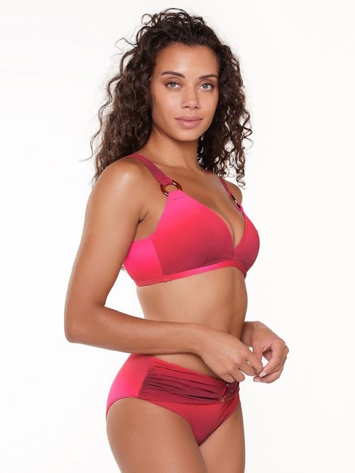 LingaDore Beach Orchid rood bikini broekje
