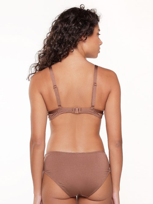 LingaDore Beach Nutshell bruin bikini broekje