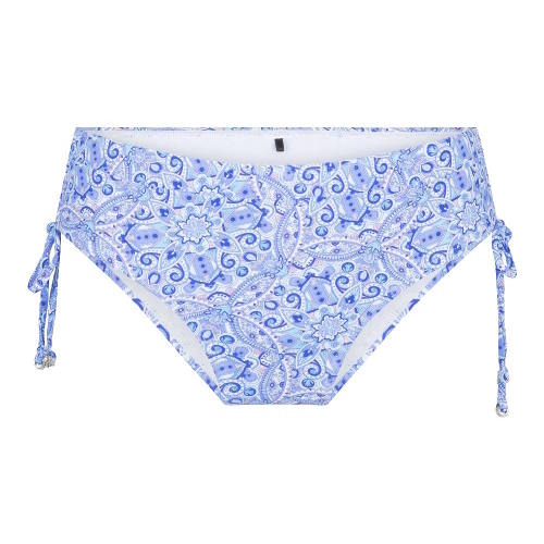LingaDore Beach  All About The Details blauw/print bikini broekje