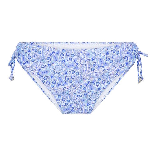 LingaDore Beach  All About The Details blauw/print bikini broekje
