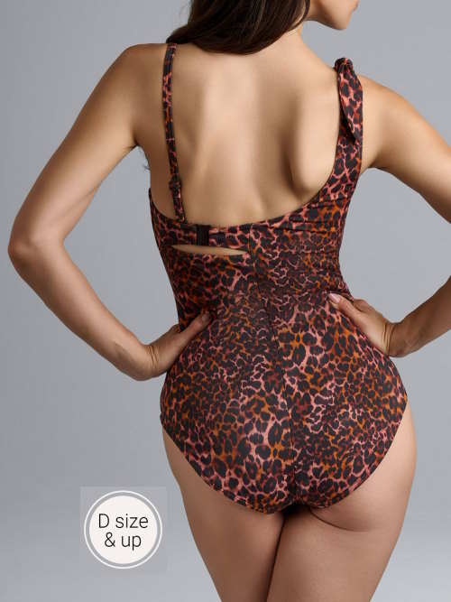 Marlies Dekkers Badmode Jungle Diva bruin/print badpak