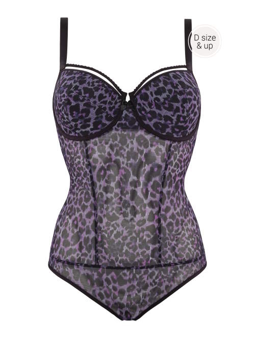 Marlies Dekkers Peekaboo paars/print body