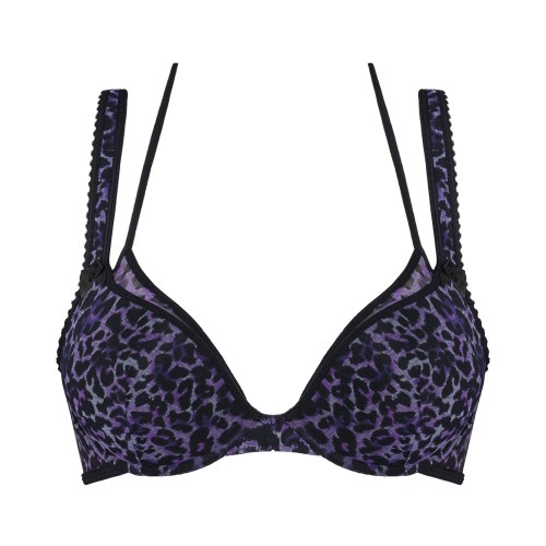 Marlies Dekkers Peekaboo paars/print push up bh
