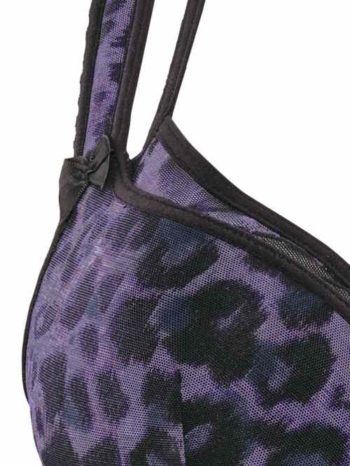 Marlies Dekkers Peekaboo paars/print push up bh