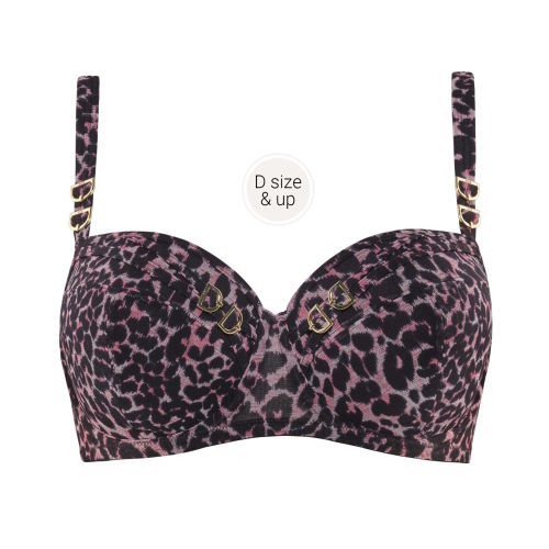 Marlies Dekkers Night Fever roze/print voorgevormde bh