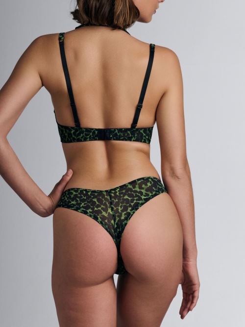 Marlies Dekkers Rapsody groen/print push up bh