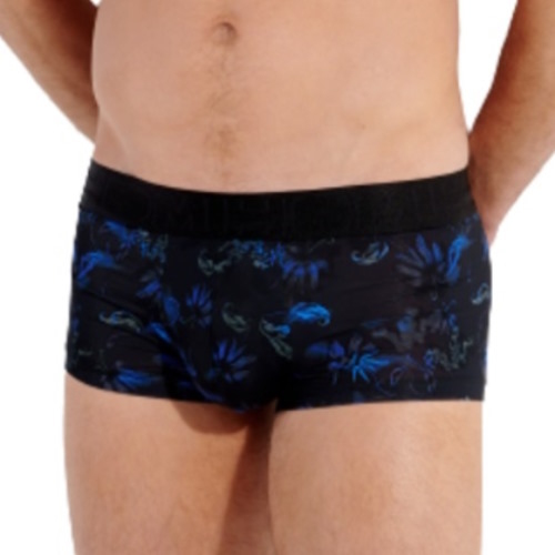 HOM Grant zwart/print sport trunk