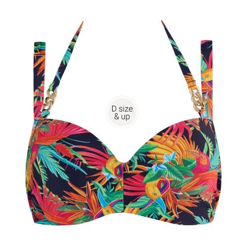 Marlies Dekkers Badmode Hula Haka multicolor voorgevormde bikinitop