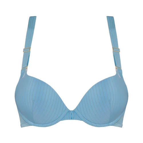 Marlies Dekkers Gloria blauw/print push up bh