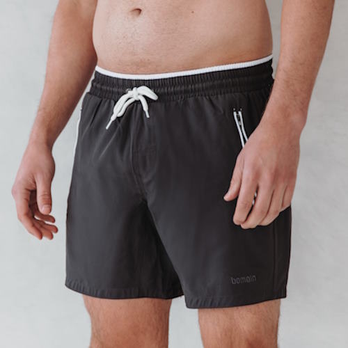 Bomain Basic zwart zwemshort