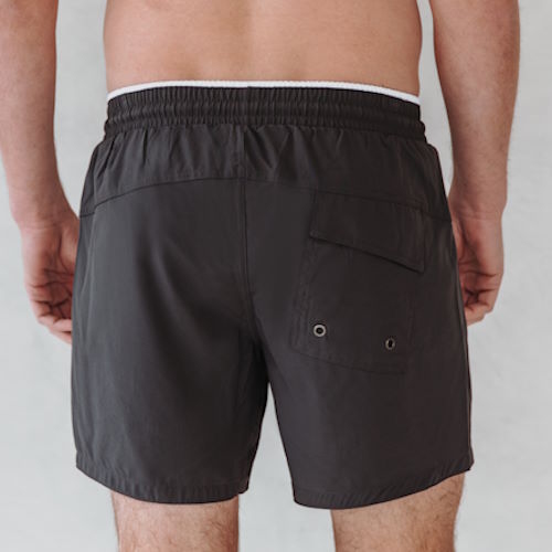 Bomain Basic zwart zwemshort