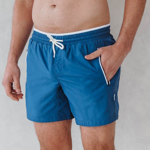 Bomain Basic jeans blauw zwemshort