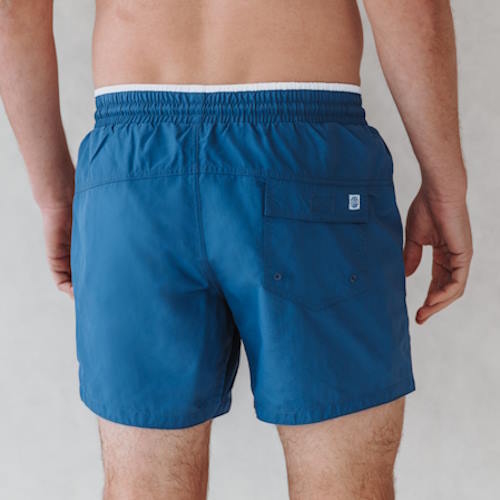 Bomain Basic jeans blauw zwemshort