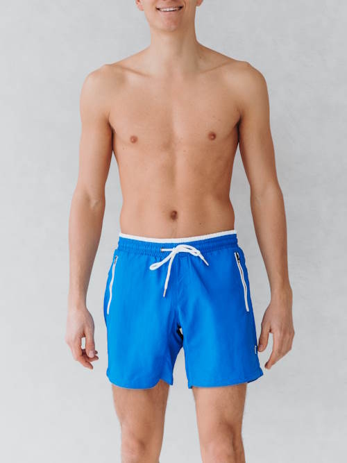 Bomain Basic cobalt zwemshort